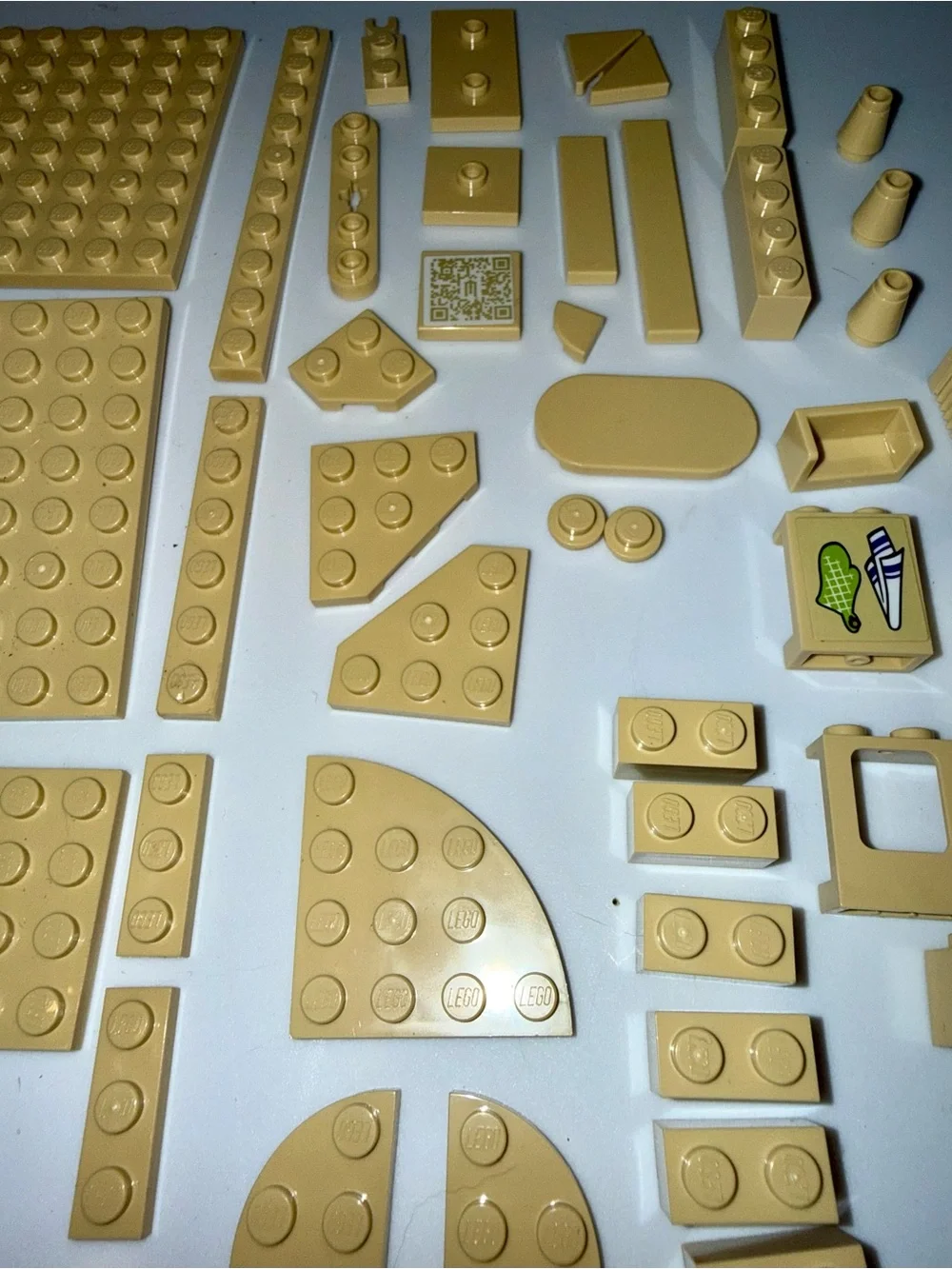 Lego tan blocks